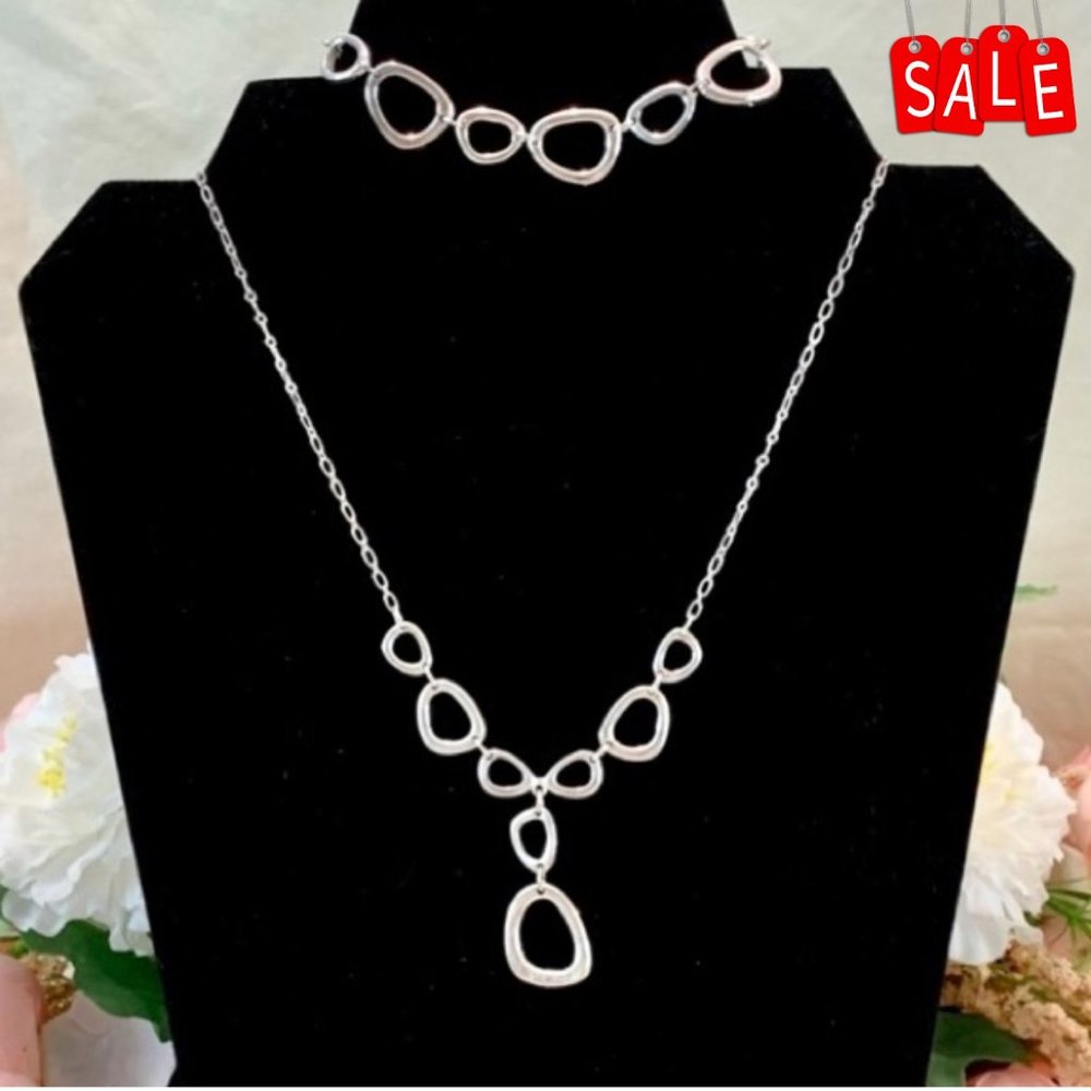 Necklace & bracelet set (SAQ)